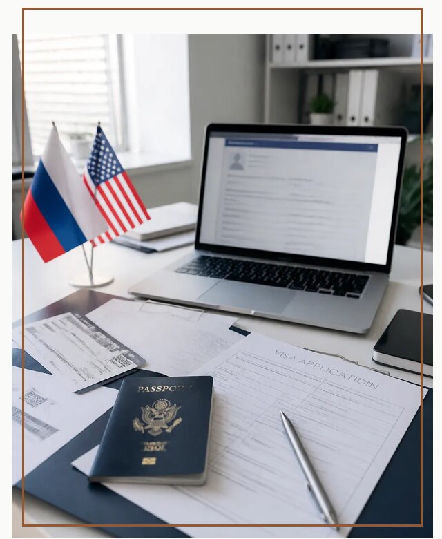 Оформление визы в США для туристов и бизнеса в Тюмени