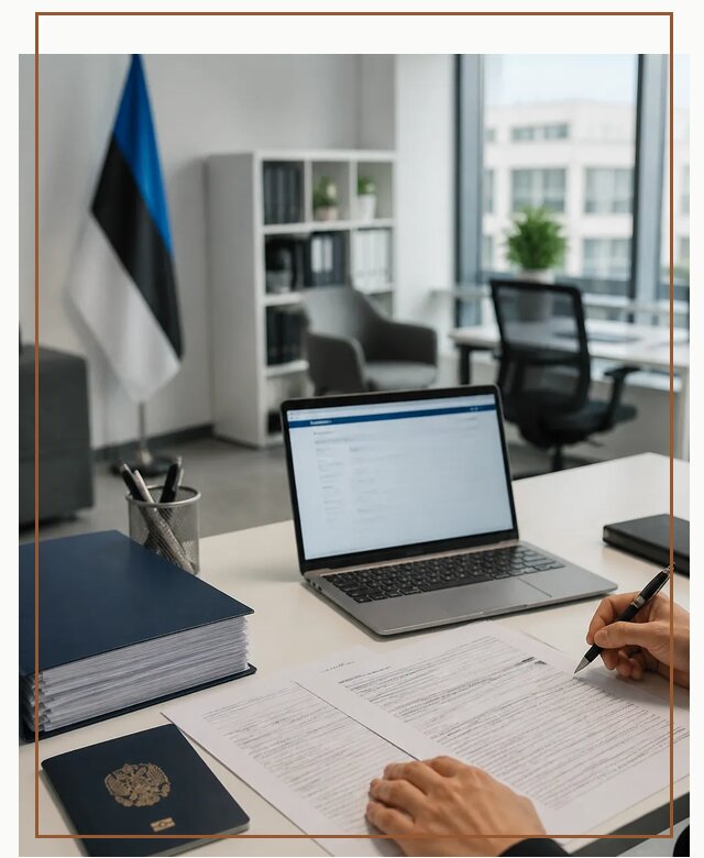 Оформление ВНЖ в Эстонии для переезда и легального проживания в Тюмени